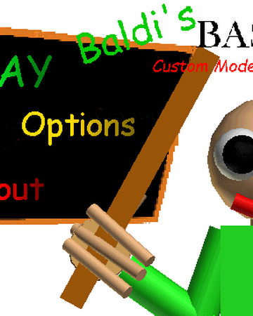 Baldi S Basics Custom Mode Baldi S Basics Fanon Wiki Fandom