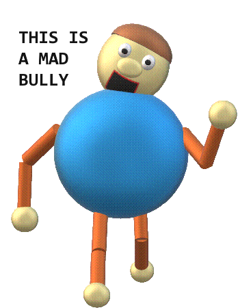 It S A Mad Bully Baldi Mod Wiki Fandom - mod baldi s basics characters roblox transparent cartoon free