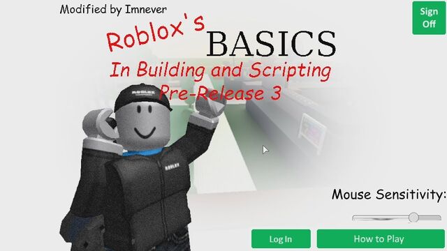 Roblox S Basics In Building And Scripting Baldi Mod Wiki Fandom - robloxs basics in building and scripting roblox