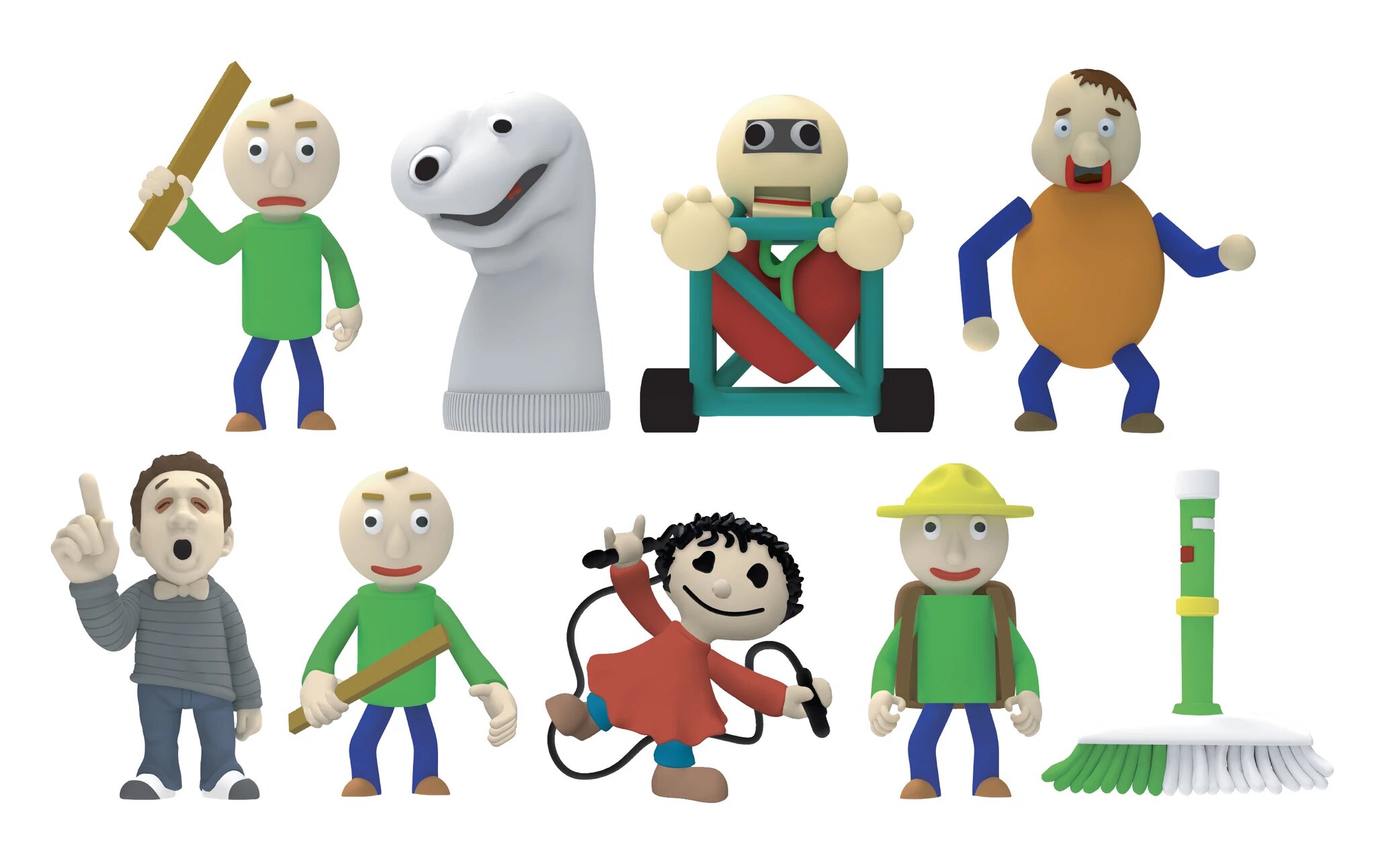 Baldis Basics Plus Characters