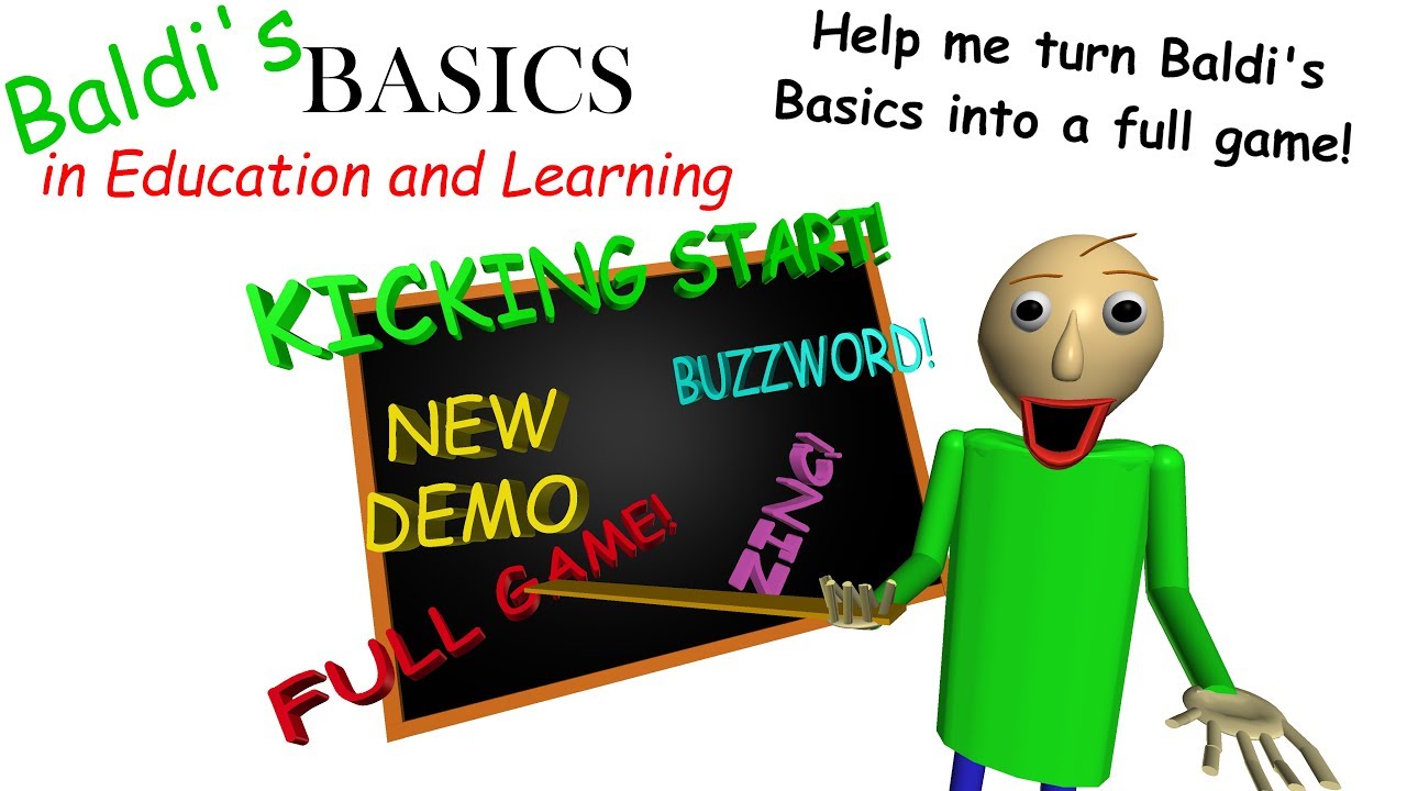 Kickstarter Baldi S Basics In Education Learning Wiki Fandom