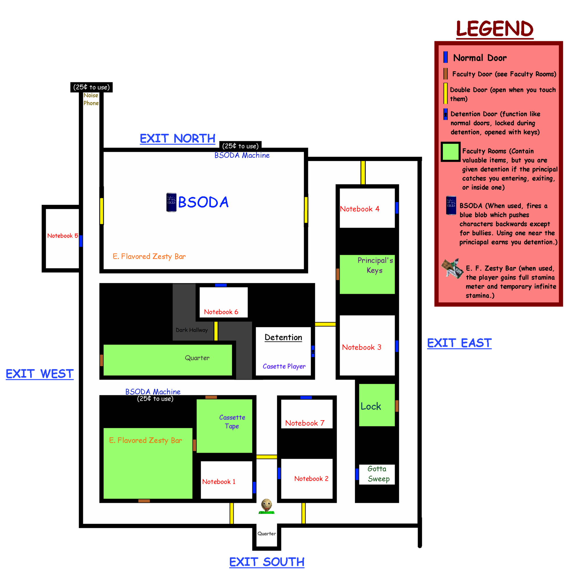Map baldi s basics in education learning wiki fandom powered by wikia