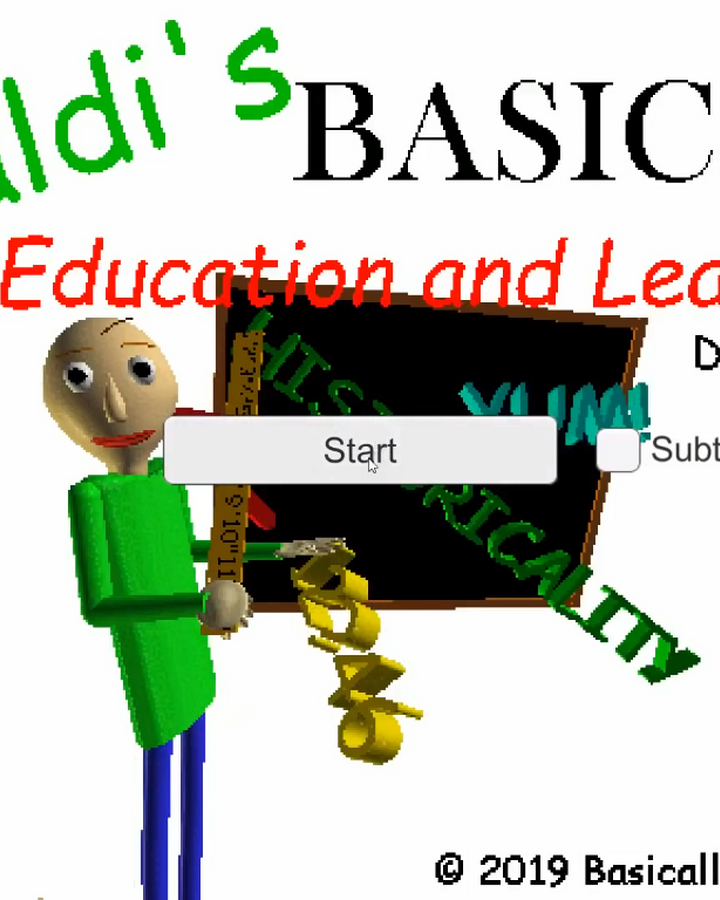 Baldi S Basics In Education And Learning Development Build