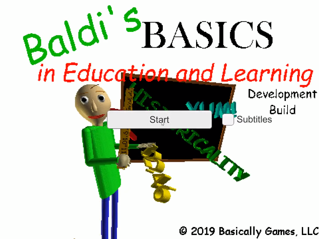 Baldi S Basics In Education And Learning Development Build