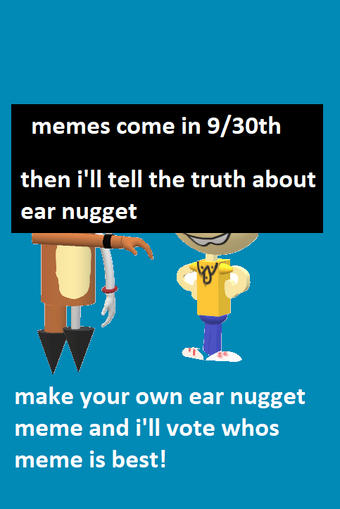 User Blog Rootbeerfan Ear Nugget Meme Contest Baldi S Basics - baldis basics roblox codes september