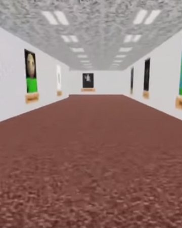 Art Gallery Baldi S Basics Roblox Wiki Fandom - baldina map roblox