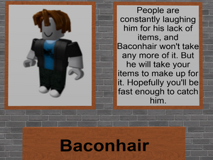 Roblox Character Bacon Hair Roblox All Out Zombies Codes 2019 - roblox noob vs bacon hair vs guest texting story