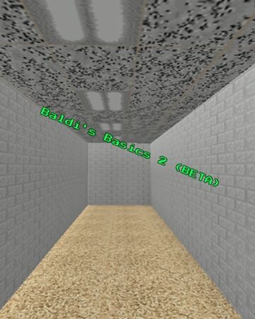 Baldi S Basics 2 Beta Baldi S Basics Roblox Wiki Fandom