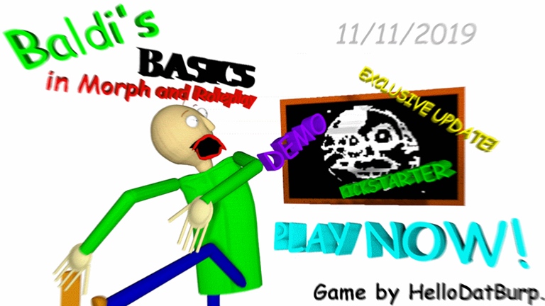 Baldi S Basics Full Game Demo Rp Baldi S Basics Roblox Wiki Fandom - roblox baldis basics 3d play as