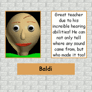 Baldi Aiden Baldimore Baldi S Basics Roblox Wiki Fandom - roblox baldi's basic multiplayer codes