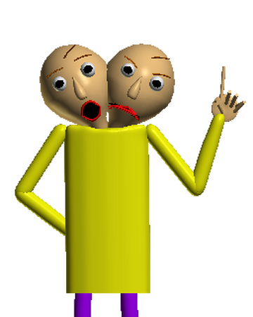 Two Headed Baldi Baldi S Basics Roblox Wiki Fandom - baldi basic roblox gaming with kev