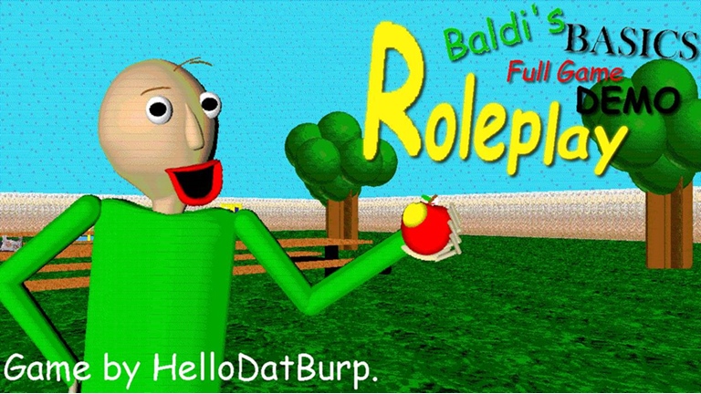 Baldi S Basics Full Game Demo Rp Baldi S Basics Roblox Wiki Fandom - baldi s basics rp baldi s basics multiplayer roblox