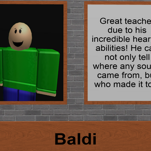 Player Baldi Baldi S Basics Roblox Wiki Fandom - baldis basics roblox pants