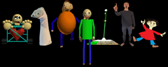 Characters Baldi S Basics In Education And Learning Wiki Fandom