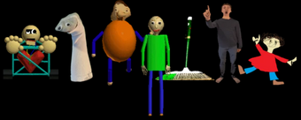 Baldi Basics Characters