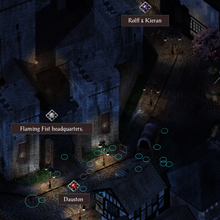 Baldur S Gate Siege Of Dragonspear Walkthrough By Enilwyn Flaming Fist Headquarters Baldur S Gate Wiki Fandom