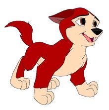 Sabaka como cachorra