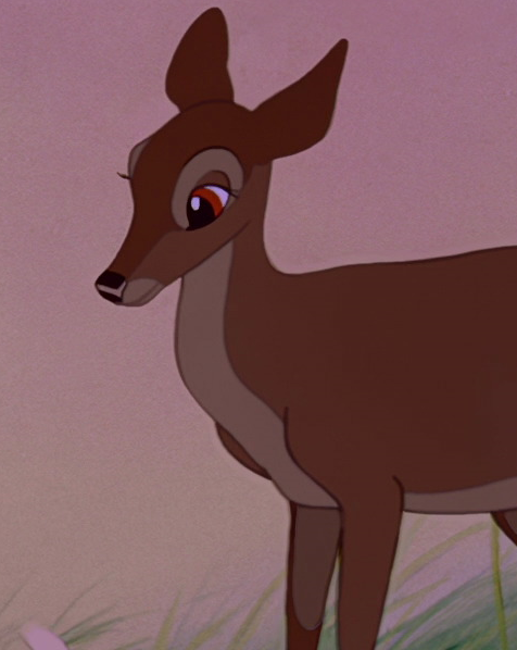 coloring pages aunt ena bambi