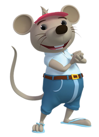 Rat In A Hat Bananas In Pyjamas Wiki Fandom