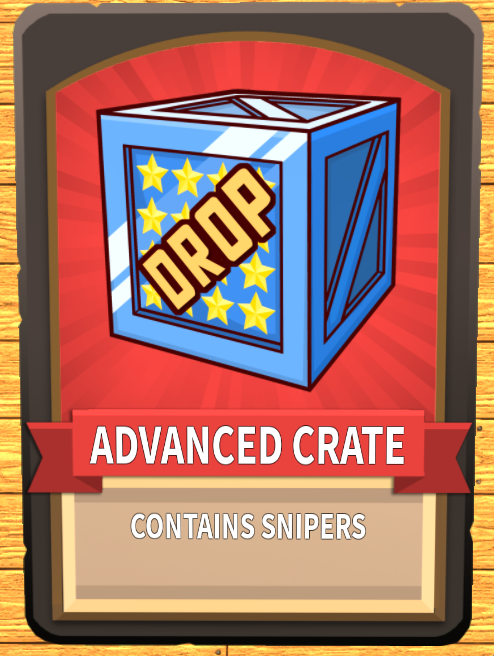 Advanced Crate Bandit Simulator Wiki Fandom - bandit simulator gem guns crate roblox games crates