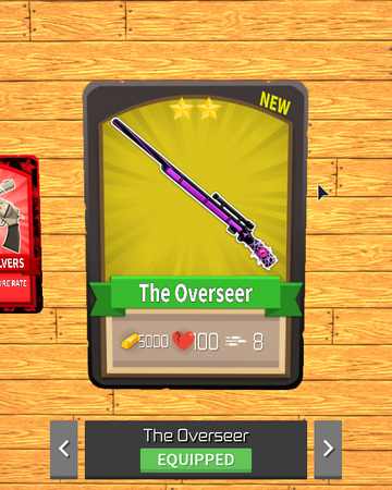 The Overseer Bandit Simulator Wiki Fandom