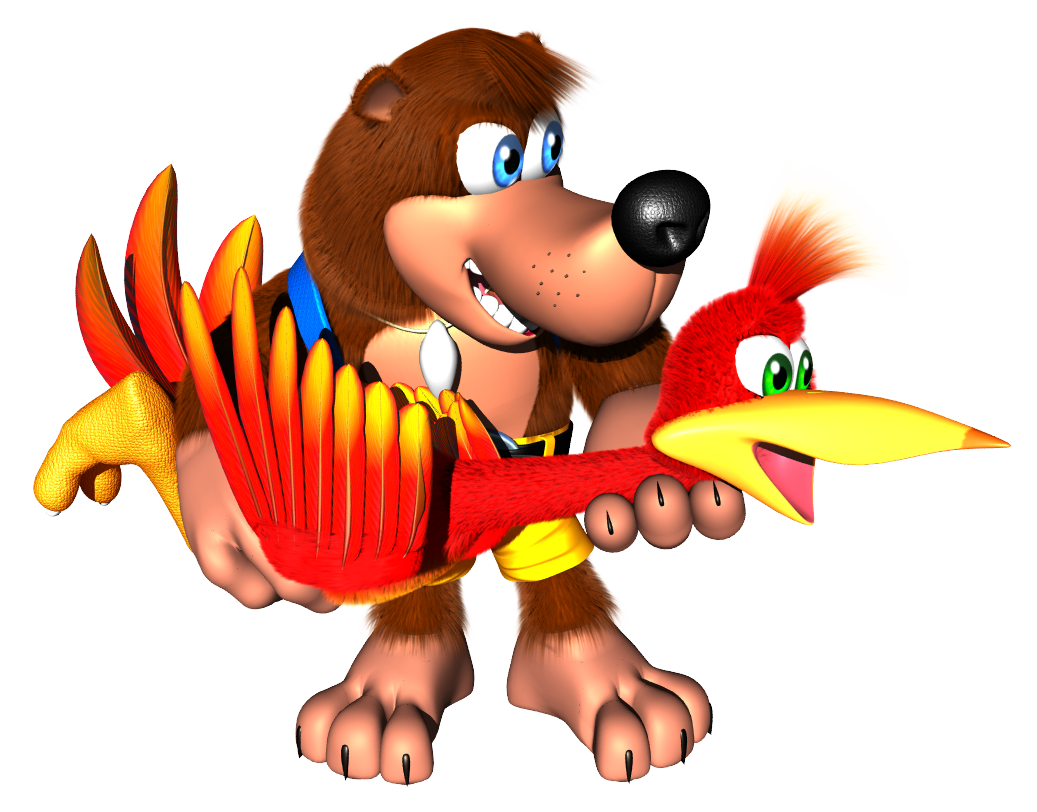 Banjo and Kazooie collect Jiggies in DEATH BATTLE! by PaperMarioHero on