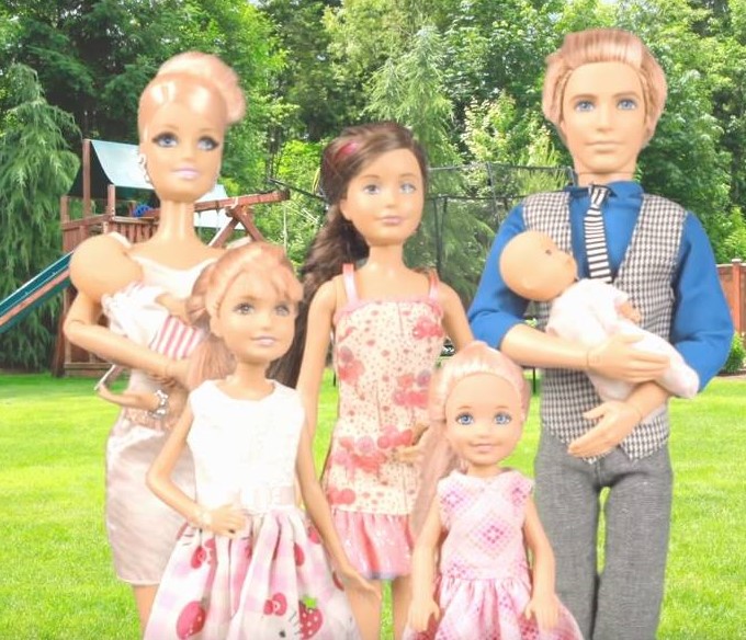 barbie with annabelle and isabelle