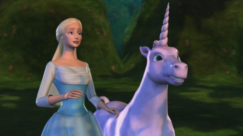 barbie swan lake unicorn