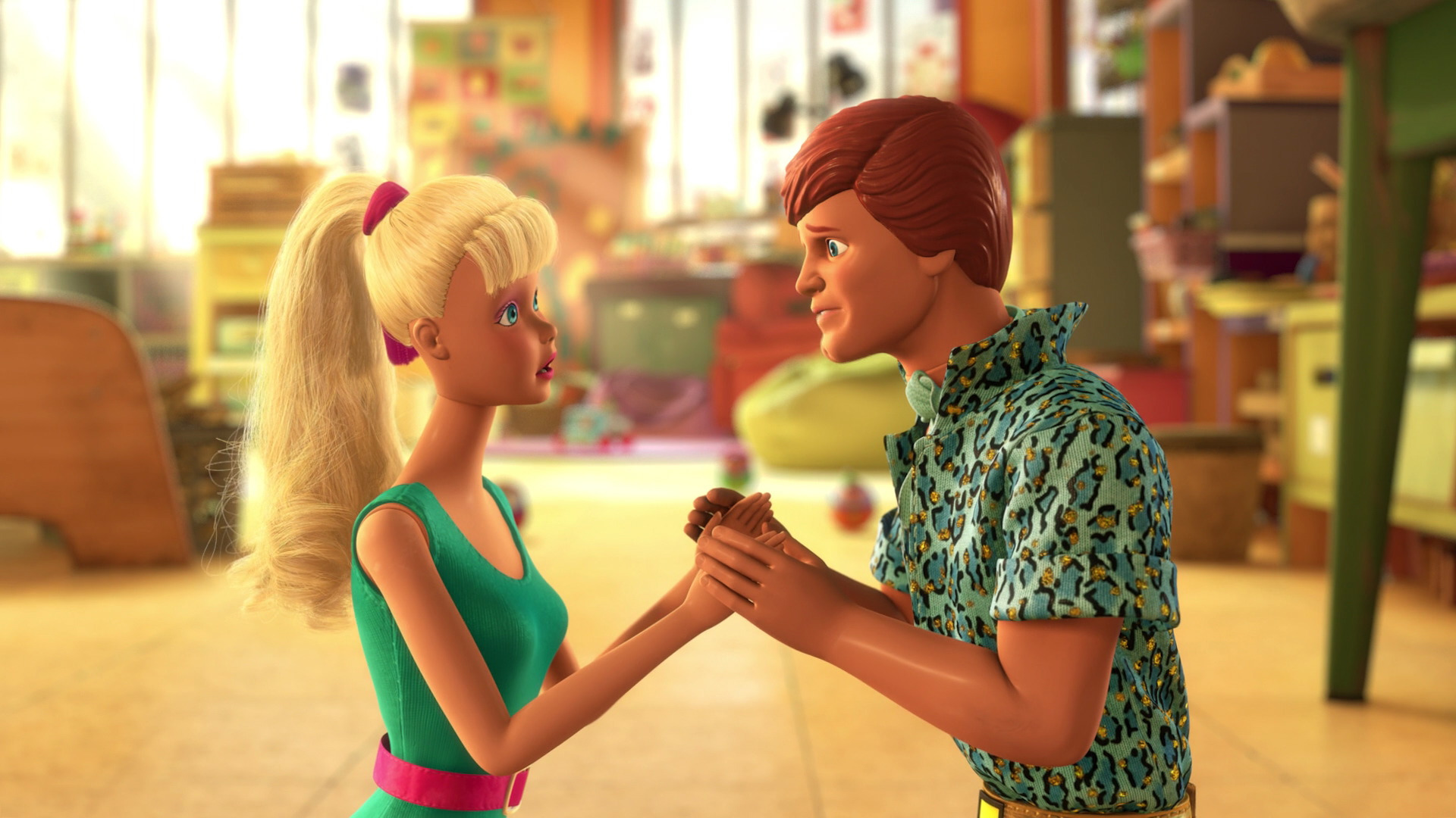 toy story 3 barbie and ken scene