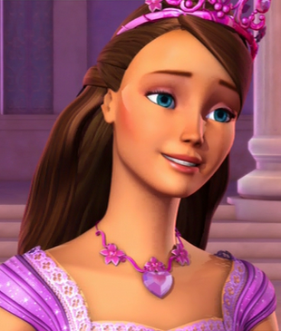 princess barbie and the diamond castle necklace