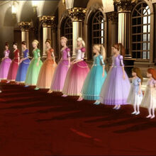 twelve dancing princesses names