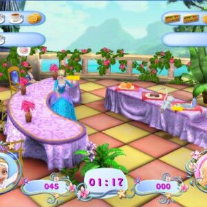 barbie island princess wii