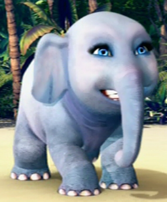 barbie movie with elephant