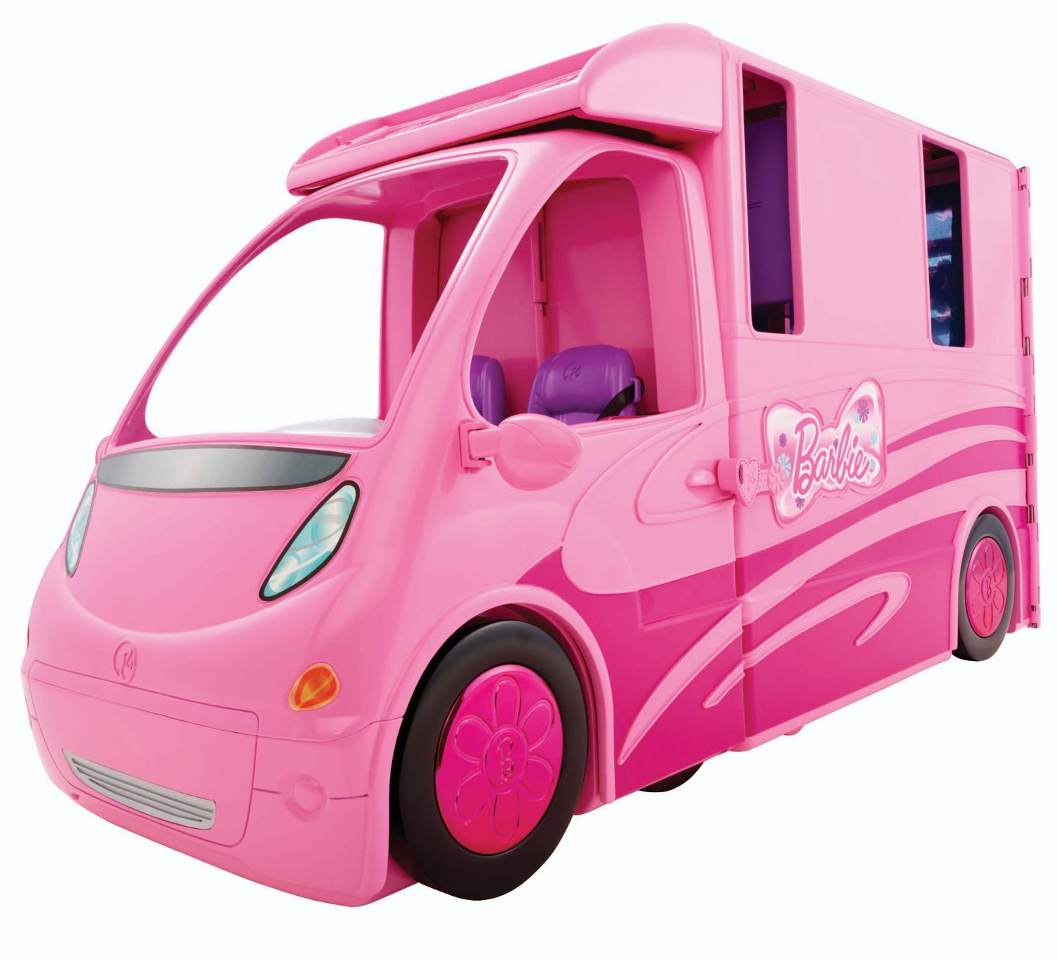 barbie car cartoons