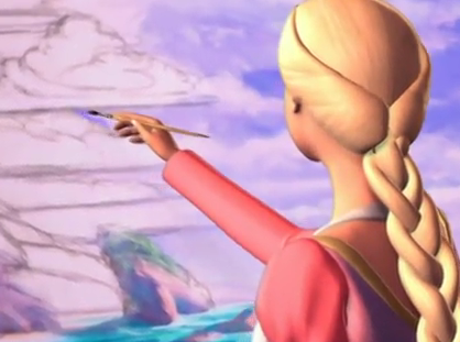 image rapunzel painting png barbie movies wiki fandom powered