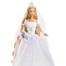 barbie rapunzel wedding doll