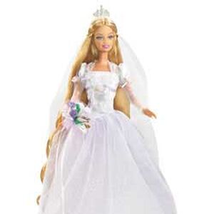 rapunzel wedding doll