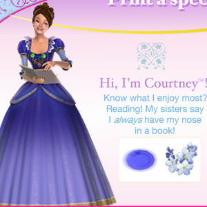 barbie in the 12 dancing princesses courtney