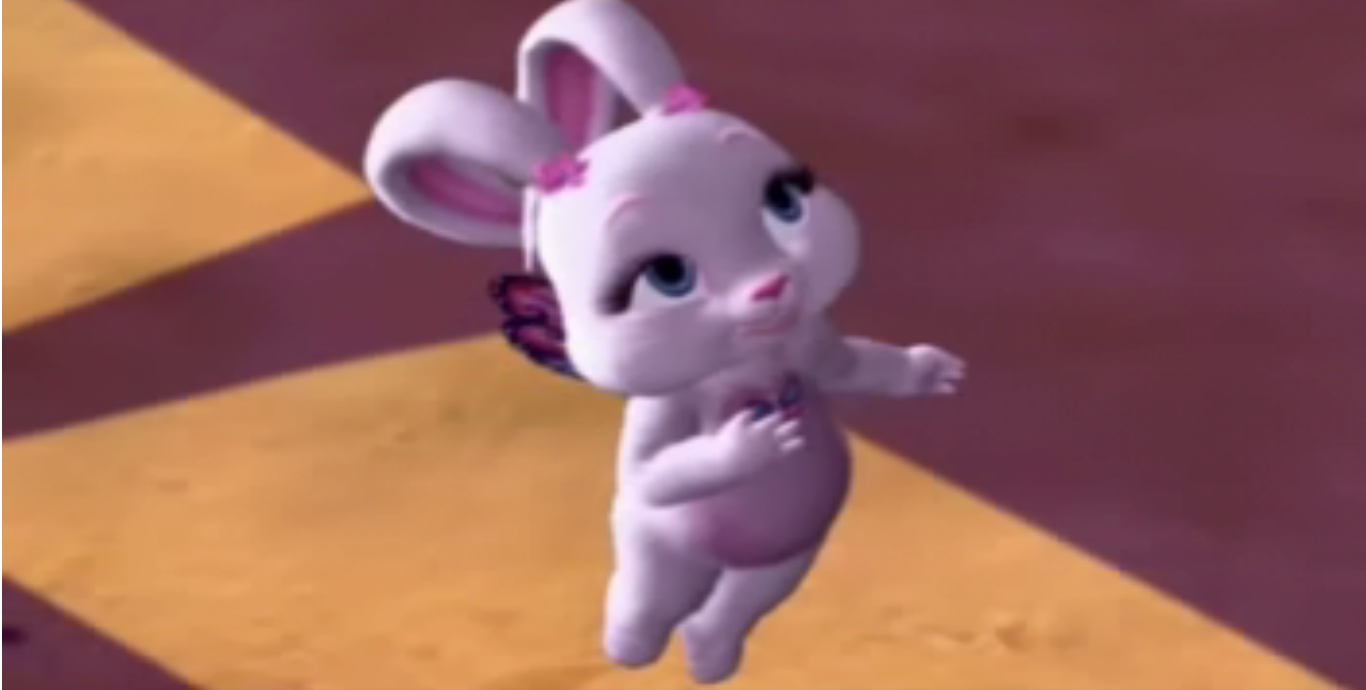 barbie rapunzel rabbit