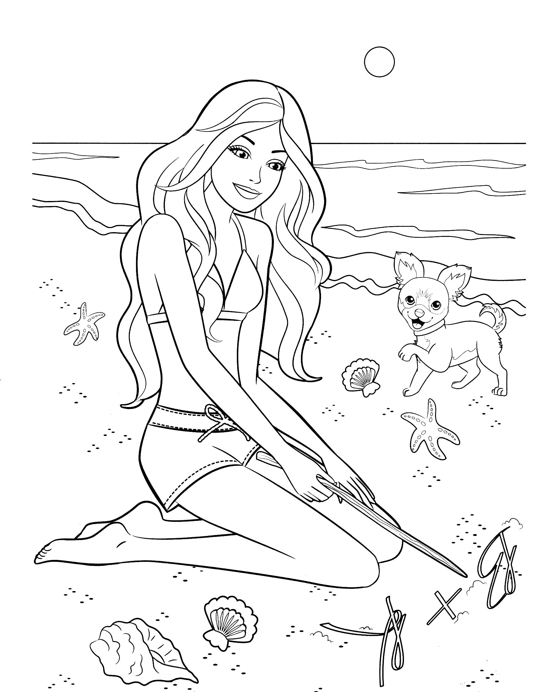 Image Coloring free printable barbie coloring pages on plans free Image Coloring free printable barbie coloring pages on plans free