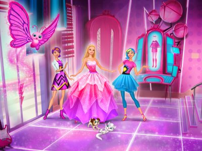 barbie power princess full movie