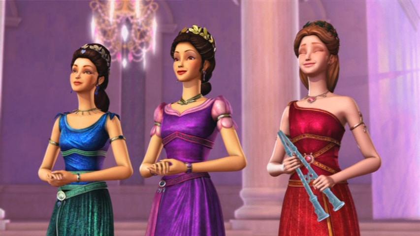barbie and the diamond castle mirror