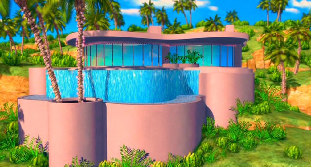 barbie beach house