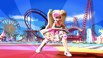 barbie in a video game