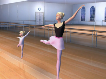 barbie ballet studio