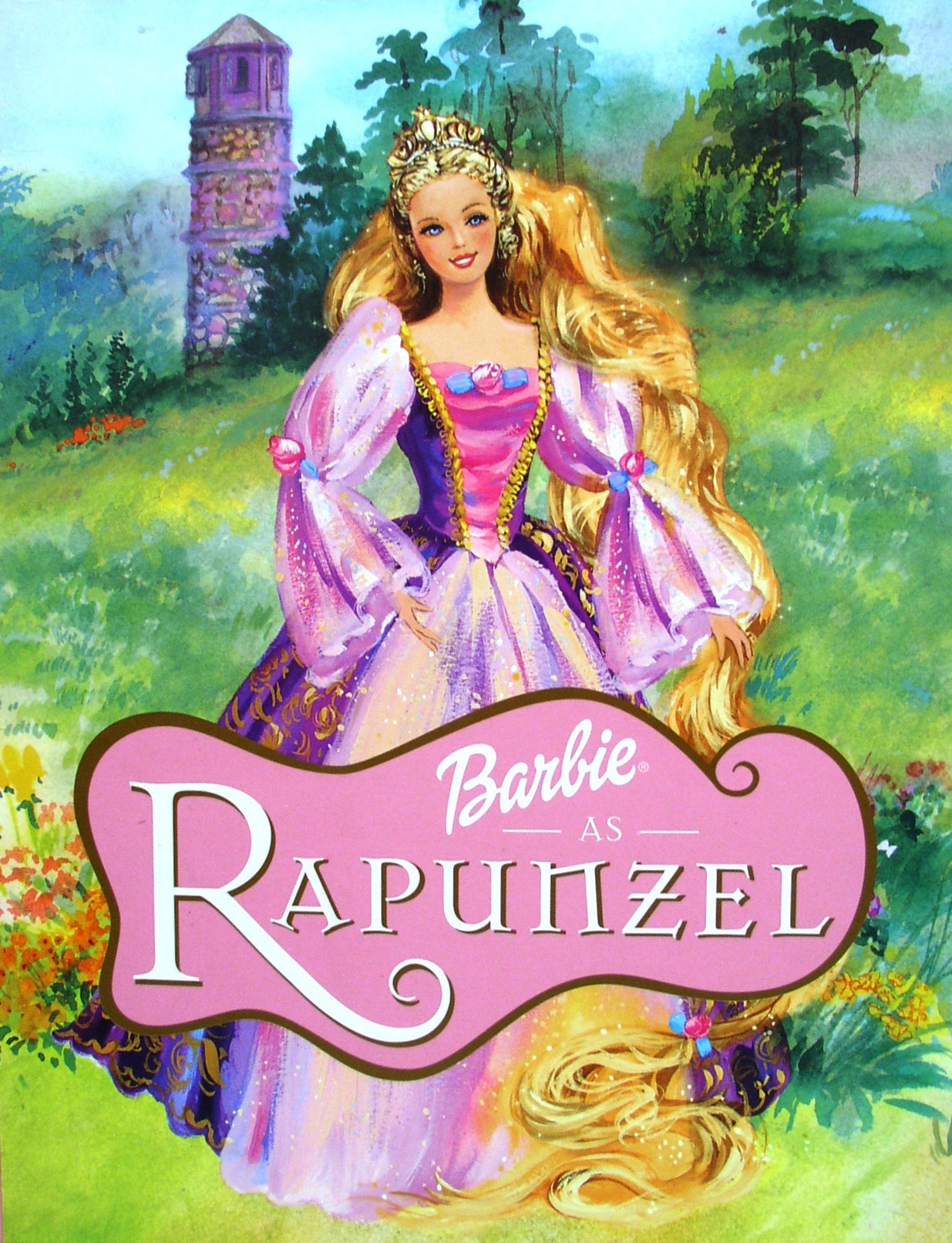 barbie rapunzel story