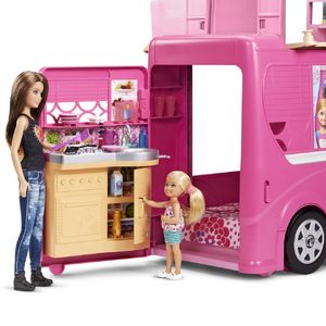 barbie puppy camper
