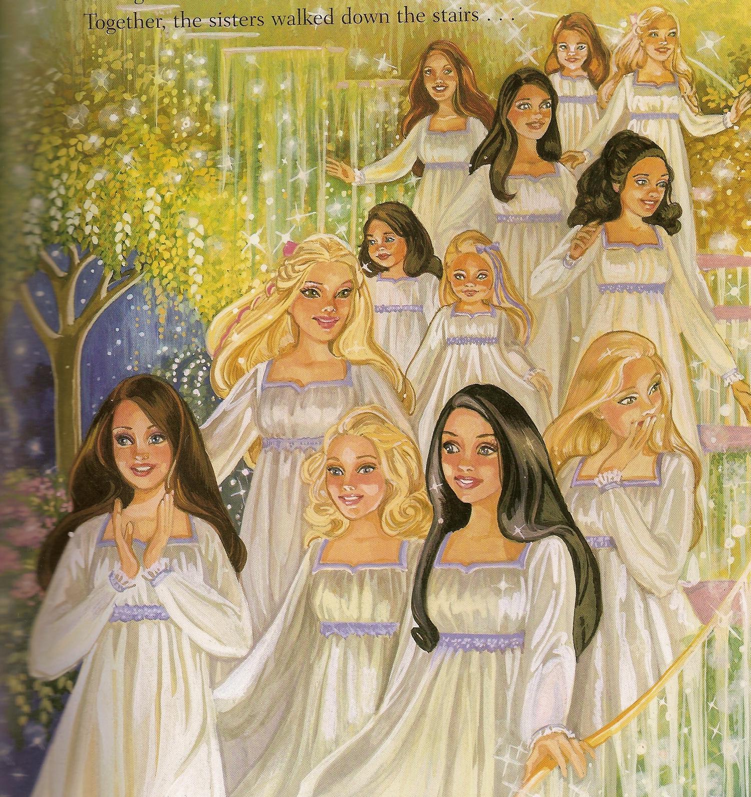 12 Dancing Princesses barbie in the 12 dancing princesses 1501 1593 Walking down the stairs