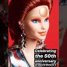barbie x david bowie doll