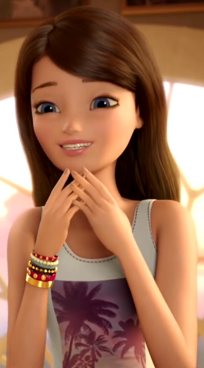 barbie with brown hair name